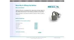 Desktop Screenshot of heliontech.com